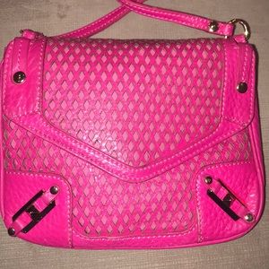 Rebecca Minkoff Crossbody PINK bag -good condition